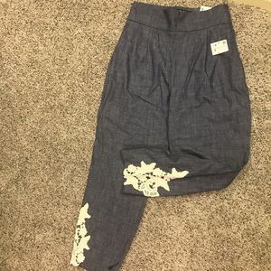 Jean slacks